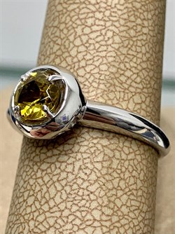 *Кольцо р.18 иск Султанит арт. 01-1931/00СТ-00-305 вес 3,31 г - фото 275469