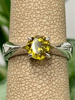 *Кольцо р.16,5 Султанит иск арт. 01-1702/00СТ-00-721 вес 2,87 г - фото 275478