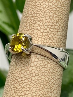 *Кольцо р.19 Султанит иск арт. 01-1702/00СТ-00-251 вес 3,31 г - фото 275490