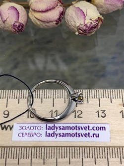 *Кольцо р.16,5 Султанит иск. арт. 01-1539/00СТ-00-038 вес 2,36 г - фото 275506