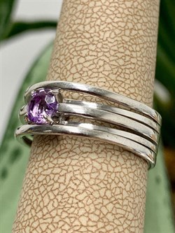*Кольцо р.17,5 Аметист арт. 01-1951/00АМ-00-631 Вес 4,62 г - фото 275541 *Кольцо р.17,5 Аметист арт. 01-1951/00АМ-00-631 Вес 4,62 г - фото 275541