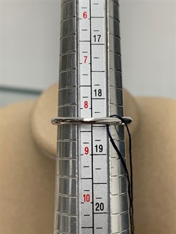 *Кольцо р.18,5 иск Морганит арт. 01-1931/0НСМ-00-868 вес 3,57 г - фото 275596