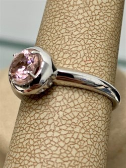 *Кольцо р.18,5 иск Морганит арт. 01-1931/0НСМ-00-868 вес 3,57 г - фото 275601