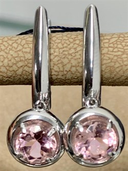 *Серьги иск Морганит арт. 02-1931/0НСМ-00-161 вес 4,91 г - фото 275608 *Серьги иск Морганит арт. 02-1931/0НСМ-00-161 вес 4,91 г - фото 275608