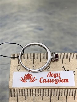 *Кольцо р.18 иск Родолит арт. 01-1897/0РДК-00-314 вес 2,52 г - фото 275639 *Кольцо р.18 иск Родолит арт. 01-1897/0РДК-00-314 вес 2,52 г - фото 275639