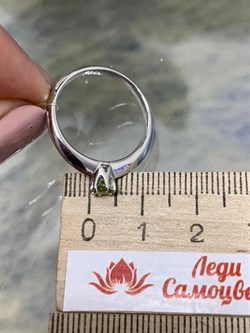 *Кольцо р.17,5 Хризолит арт. 01-1539/00ХР-00-499 Вес 2,52 г - фото 275658 *Кольцо р.17,5 Хризолит арт. 01-1539/00ХР-00-499 Вес 2,52 г - фото 275658