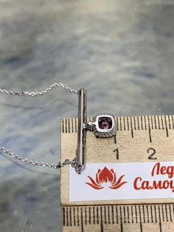 *Колье р.45  Аметист иск арт. 06-2098/ЮСАМ-00-020 Вес 2,45 г - фото 275675 *Колье р.45  Аметист иск арт. 06-2098/ЮСАМ-00-020 Вес 2,45 г - фото 275675