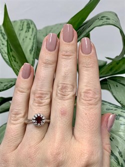 *Кольцо р.16,5 Гранат Пироп арт. 01-2163/00ГР-00-315 Вес 3,10 г - фото 275717 *Кольцо р.16,5 Гранат Пироп арт. 01-2163/00ГР-00-315 Вес 3,10 г - фото 275717