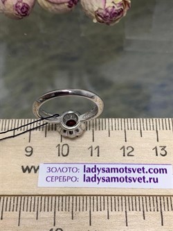 *Кольцо р.16,5 Гранат Пироп арт. 01-2163/00ГР-00-315 Вес 3,10 г - фото 275721 *Кольцо р.16,5 Гранат Пироп арт. 01-2163/00ГР-00-315 Вес 3,10 г - фото 275721