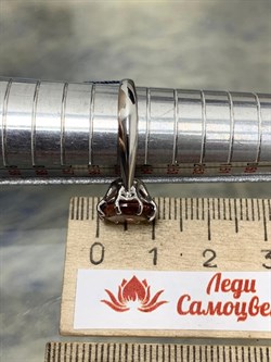 *Кольцо р.17,5  иск Морганит арт. 01-1832/0МГК-00-593 вес 2,69 г - фото 275760