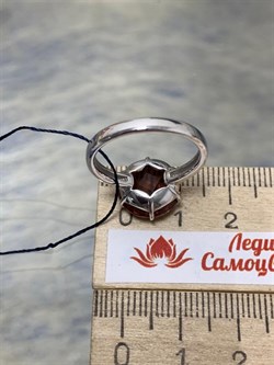 *Кольцо р.17,5 иск Морганит арт. 01-2079/0ТМК-00-192 вес 3,47 г - фото 276041