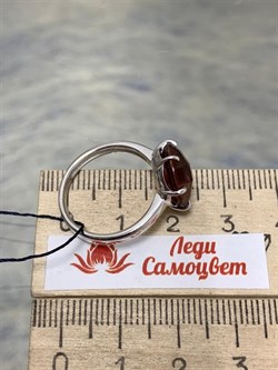 *Кольцо р.17,5 иск Морганит арт. 01-2079/0ТМК-00-192 вес 3,47 г - фото 276042