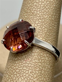 *Кольцо р.17,5 иск Морганит арт. 01-2079/0ТМК-00-192 вес 3,47 г - фото 276044