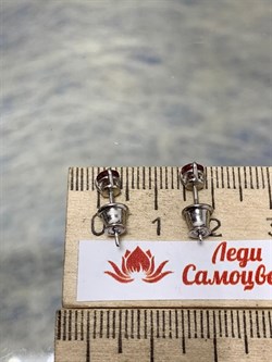 *Серьги Пусеты Трансформеры иск Морганит арт. 02-2079/0ТМК-00-767 вес 5,41 г - фото 276052 *Серьги Пусеты Трансформеры иск Морганит арт. 02-2079/0ТМК-00-767 вес 5,41 г - фото 276052