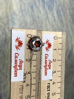 *Колье р.45-50 иск Морганит арт. 06-2079/0ТМК-00-620 вес 3,97 г - фото 276068 *Колье р.45-50 иск Морганит арт. 06-2079/0ТМК-00-620 вес 3,97 г - фото 276068