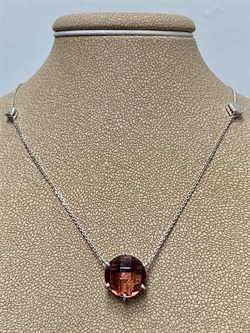 *Колье р.45-50 иск Морганит арт. 06-2079/0ТМК-00-620 вес 3,97 г - фото 276071 *Колье р.45-50 иск Морганит арт. 06-2079/0ТМК-00-620 вес 3,97 г - фото 276071