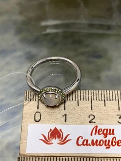 *Кольцо р.17,5 Опал Эфиопия арт. 01-2730/00ОБ-00-489 вес 3,58 г - фото 276132