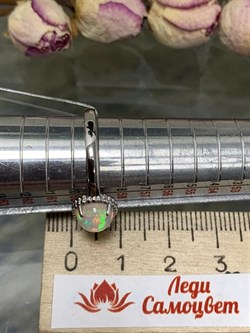 *Кольцо р.19 Опал Эфиопия арт. 01-2790/00ОБ-00-008 вес 2,65 г - фото 276210