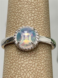 *Кольцо р.18 Опал Эфиопия арт. 01-2790/00ОБ-00-999 вес 2,32 г - фото 276238