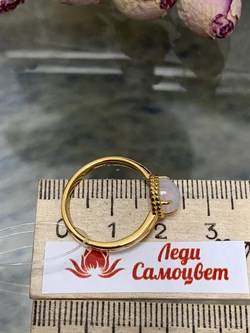 *Кольцо р.17,5 Опал Эфиопия арт. 01-2790/00ОБ-08-311 вес 2,34 г - фото 276296
