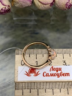 *Кольцо р.18 Опал Эфиопия арт. 01-2723/00ОБ-08-536 вес 2,88 г - фото 276492