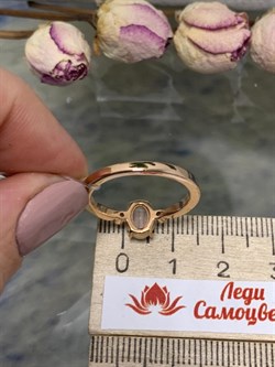 *Кольцо р.18 Опал Эфиопия арт. 01-2723/00ОБ-08-536 вес 2,88 г - фото 276494