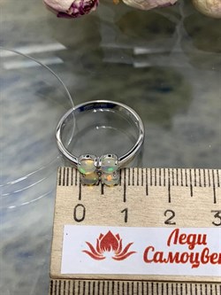 *Кольцо р.18 Опал Эфиопия арт. 01-2728/00ОБ-00-012 вес 2,42 г - фото 276526