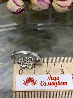 *Кольцо р.18 Опал Эфиопия арт. 01-2728/00ОБ-00-012 вес 2,42 г - фото 276527