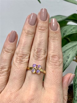 *Кольцо р.17,5 Опал Эфиопия арт. 01-2728/00ОБ-08-658 вес 2,39 г - фото 276571