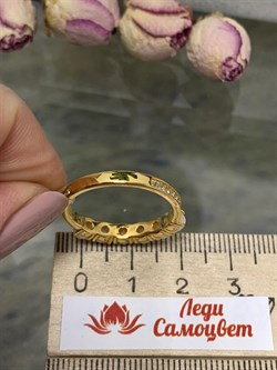 *Кольцо р.19 Опал Эфиопия арт. 01-2731/00ОБ-08-584 вес 2,66 г - фото 276606