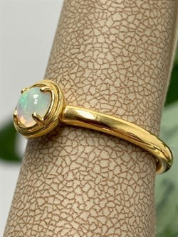 *Кольцо р.19 Опал Эфиопия арт. 01-2732/00ОБ-08-296 вес 3,56 г - фото 276660