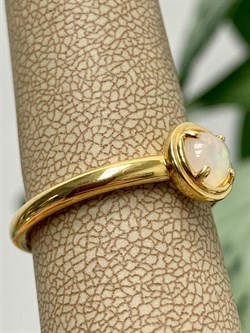 *Кольцо р.19 Опал Эфиопия арт. 01-2732/00ОБ-08-296 вес 3,56 г - фото 276661