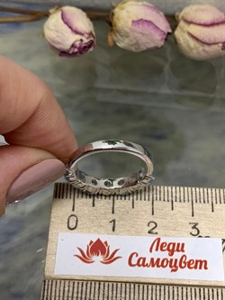 *Кольцо р.17 Микс Топаз Опал Эфиопия арт. 01-2734/00ОБ-00-906 вес 2,81 г - фото 276678