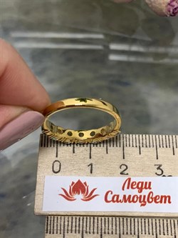 *Кольцо р.19 Микс Топаз Опал Эфиопия арт. 01-2734/00ОБ-08-861 вес 2,95 г - фото 276698