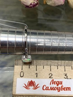 *Кольцо р.19 Опал Эфиопия арт. 01-2735/00ОБ-00-263 вес 2,37 г - фото 276708