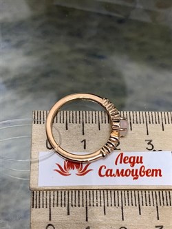 *Кольцо р.18 Опал Эфиопия арт. 01-2735/00ОБ-06-494 вес 2,33 г - фото 276722