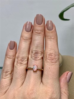 *Кольцо р.17 Опал Эфиопия арт. 01-2735/00ОБ-08-547 вес 2,18 г - фото 276725