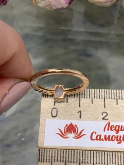 *Кольцо р.17 Опал Эфиопия арт. 01-2735/00ОБ-08-547 вес 2,18 г - фото 276728