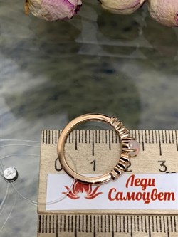 *Кольцо р.17 Опал Эфиопия арт. 01-2735/00ОБ-08-547 вес 2,18 г - фото 276730