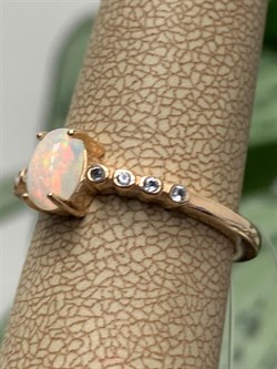 *Кольцо р.17 Опал Эфиопия арт. 01-2735/00ОБ-08-547 вес 2,18 г - фото 276732