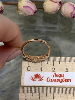 *Кольцо р.19 Опал Эфиопия арт. 01-2736/00ОБ-06-232 вес 2,55 г - фото 276760