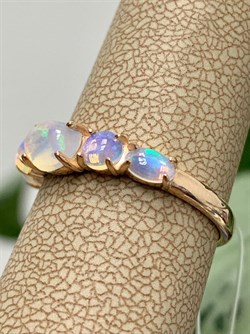 *Кольцо р.19 Опал Эфиопия арт. 01-2736/00ОБ-06-232 вес 2,55 г - фото 276763