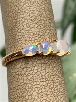 *Кольцо р.19 Опал Эфиопия арт. 01-2736/00ОБ-06-232 вес 2,55 г - фото 276765