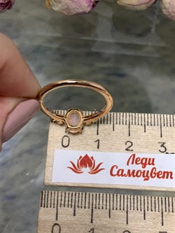 *Кольцо р.18 Опал Эфиопия арт. 01-2737/00ОБ-06-416 вес 2,24 г - фото 276793