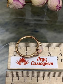 *Кольцо р.18 Опал Эфиопия арт. 01-2737/00ОБ-06-416 вес 2,24 г - фото 276795