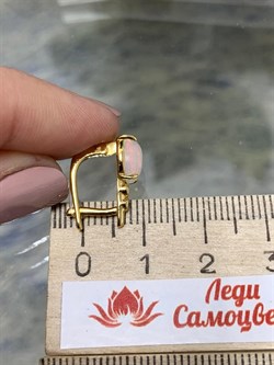 *Серьги Опал Эфиопия арт. 02-2737/00ОБ-08-629 вес 2,35 г - фото 276813