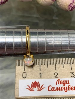 *Кольцо р.18 Опал Эфиопия арт. 01-2738/00ОБ-08-605 вес 2,33 г - фото 276856