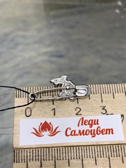 *Брошь Булавка Микки Эмаль арт. 04-1251/ЭМ29-00-122 вес 1,53 г - фото 277059