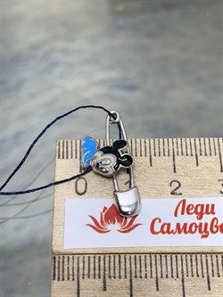 *Брошь Булавка Микки Эмаль арт. 04-1251/ЭМ29-00-122 вес 1,53 г - фото 277060