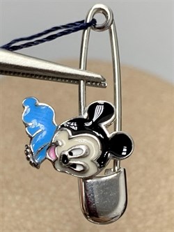 *Брошь Булавка Микки Эмаль арт. 04-1251/ЭМ29-00-122 вес 1,53 г - фото 277062